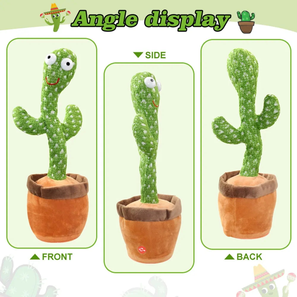 Dancing Cactus Electronic Plush Toys