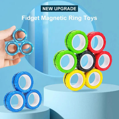 Stress-burster Magnetic Rings