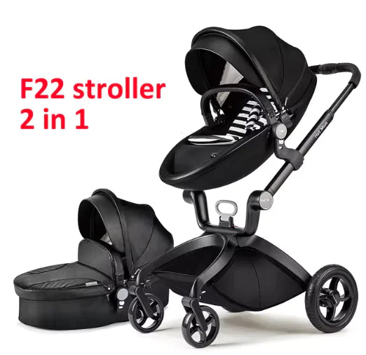 Convertible High-end Baby-Strollers 3-in-1 and 2-in-1