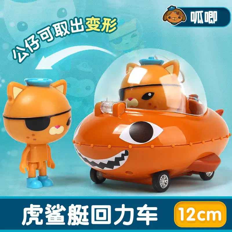 Octonauts Abenteuer PullBack-Autos