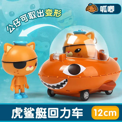 Octonauts Abenteuer PullBack-Autos