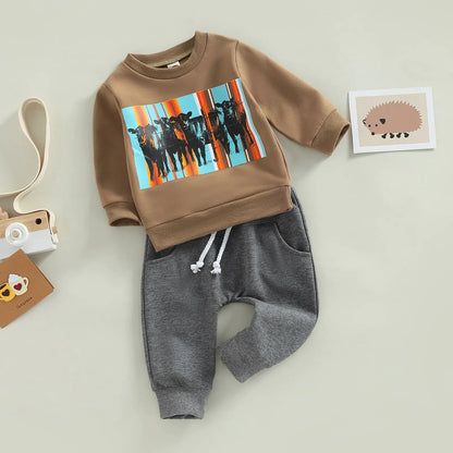 Sweat-shirt à manches longues pour enfants