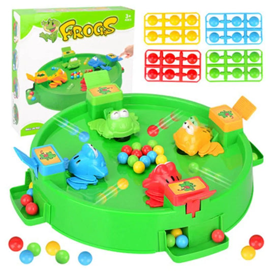 Brettspiel „Frosch isst Bohnen“