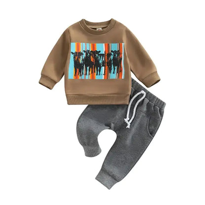 Sweat-shirt à manches longues pour enfants