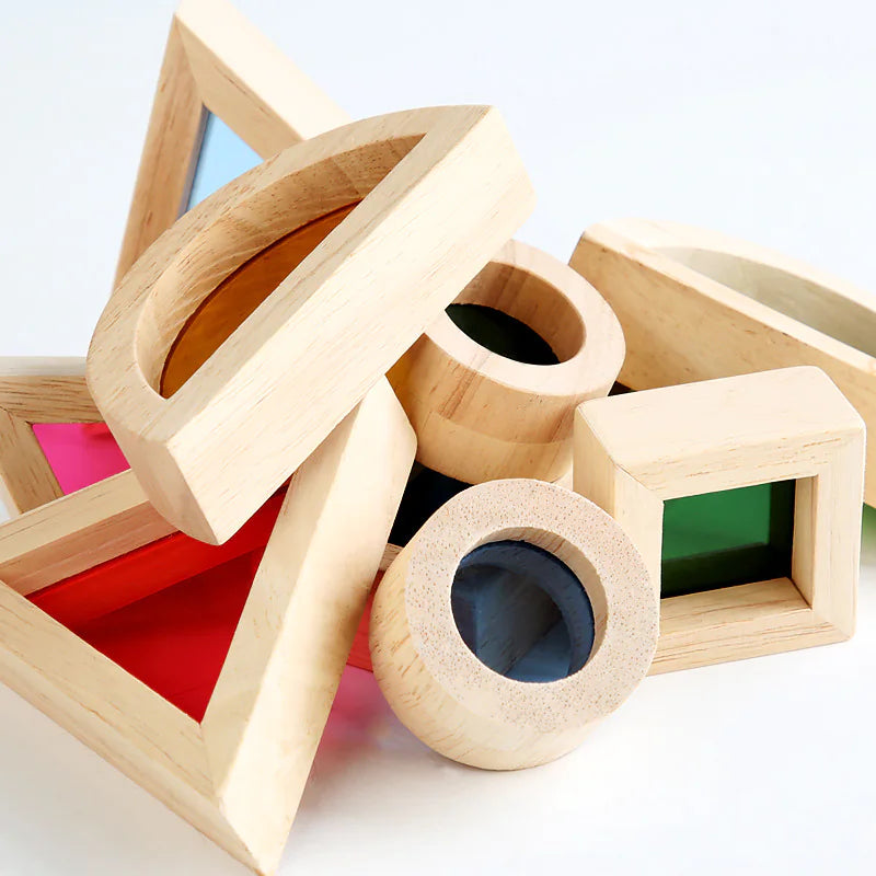 Montessori Kaleidoscope Block Builder