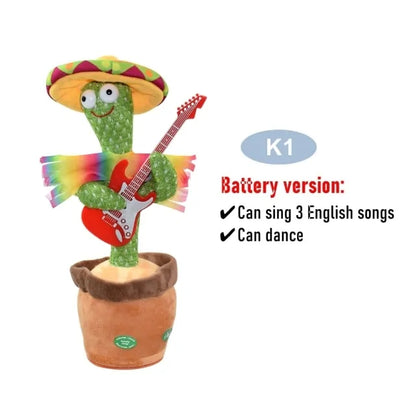 Dancing Cactus Electronic Plush Toys