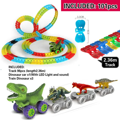 Climbing Anti-Gravity Rail Car Toys