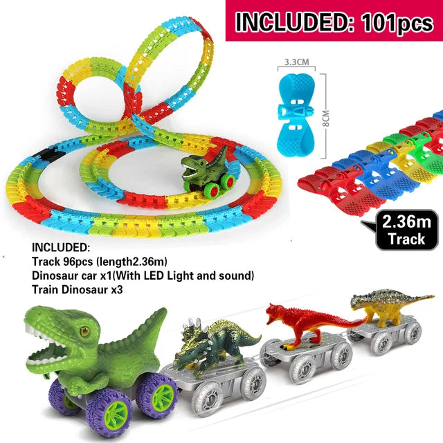 Climbing Anti-Gravity Rail Car Toys