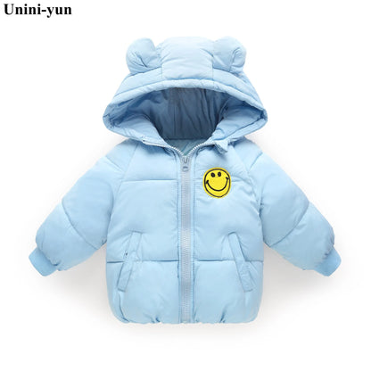 Kids Warm Hooded Coat.