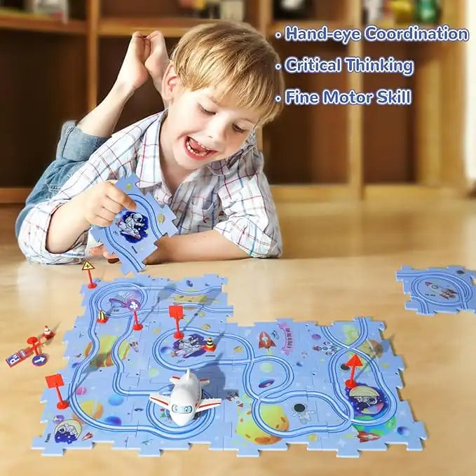 Mind-Maze Puzzle Track for Kids (25pcs)