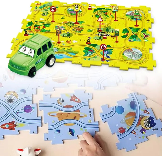 Mind-Maze Puzzle Track for Kids (25pcs)