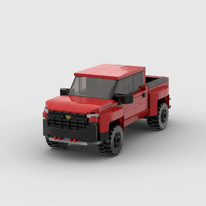 Off-road Pickup Truck Building Blocks