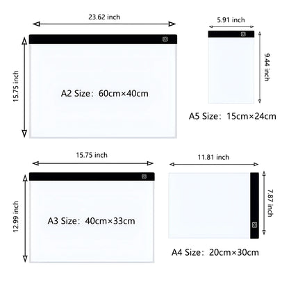 Dimmable LED Drawing Pad for Kids