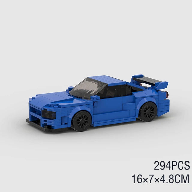 Car Classical Racing Building Block