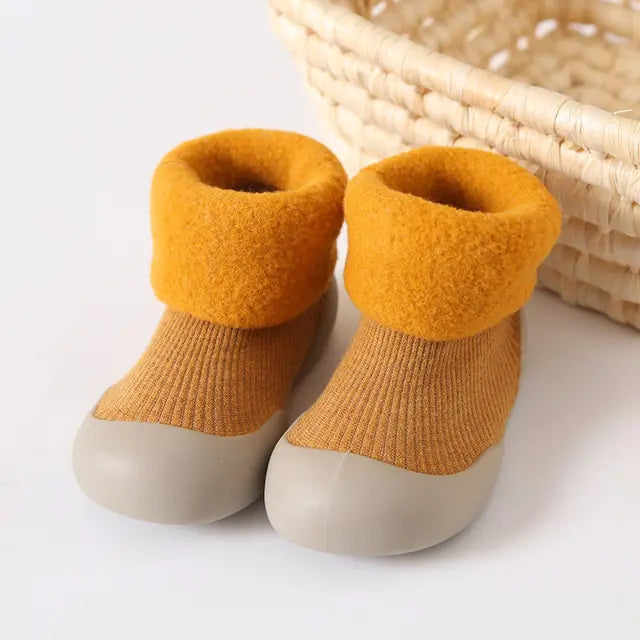 Chaussures chaussettes super chaudes pour enfants