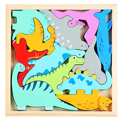 3D Wooden Puzzle