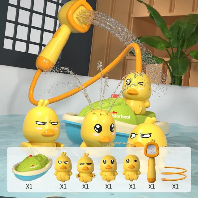 Electric Duck Spray Bath Toys.