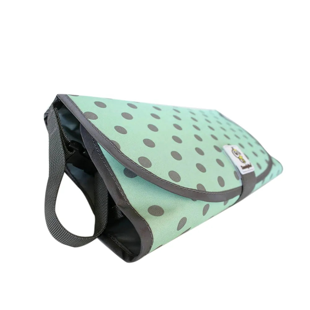 Portable Waterproof Baby Diaper Changing Pouch.