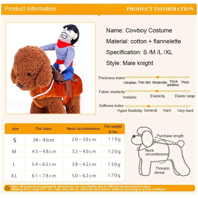 Dog Riding Cowboy Toy