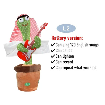 Dancing Cactus Electronic Plush Toys