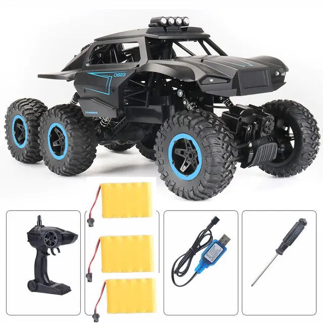 New 6WD Monster Electric RC Truck Model 1/12 6