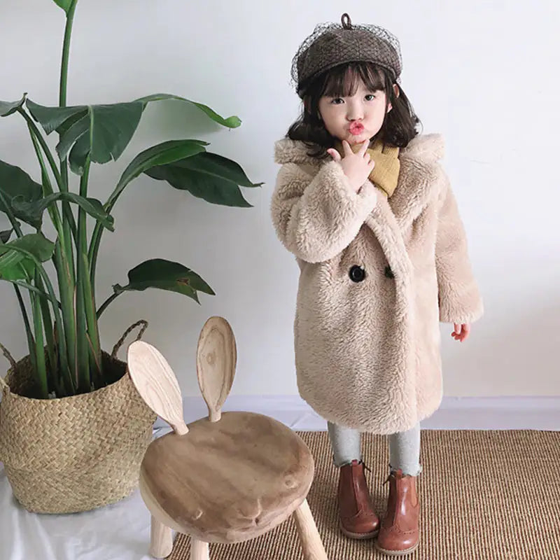 Winter Fur Coats for Kids