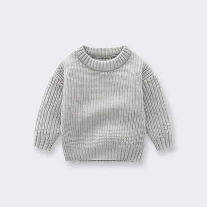 Pull tricoté pour bébé