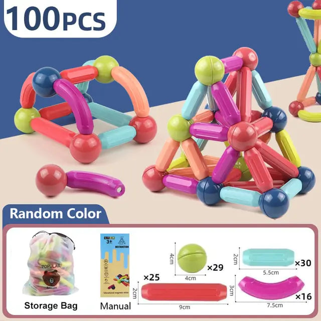 Magic Magnetic Building Blocks Toy