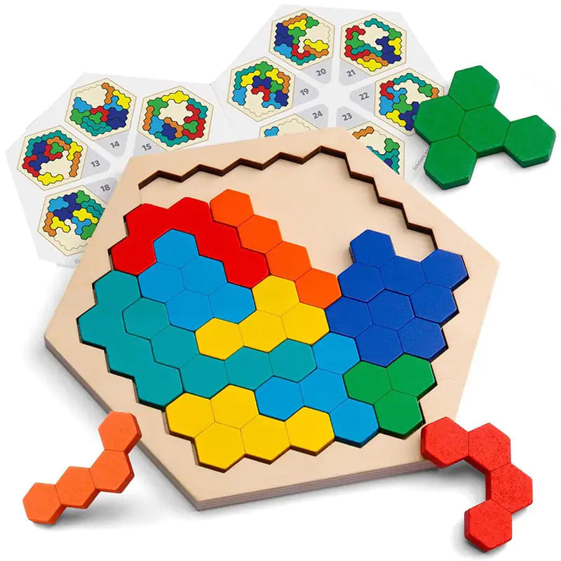 3D Holzpuzzle