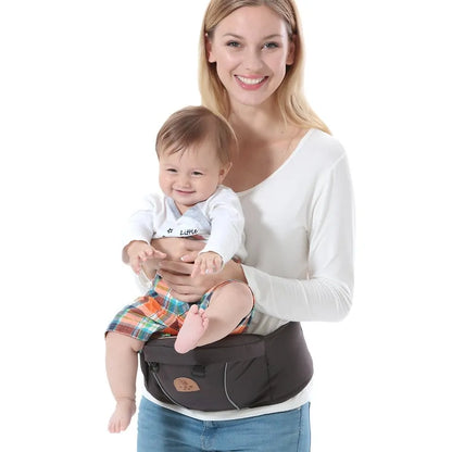 Baby Hip Seat with Storage Pack.