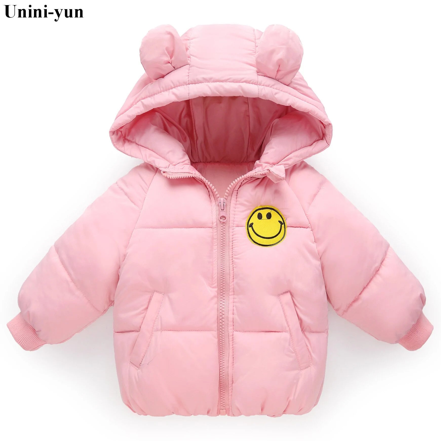 Kids Warm Hooded Coat.