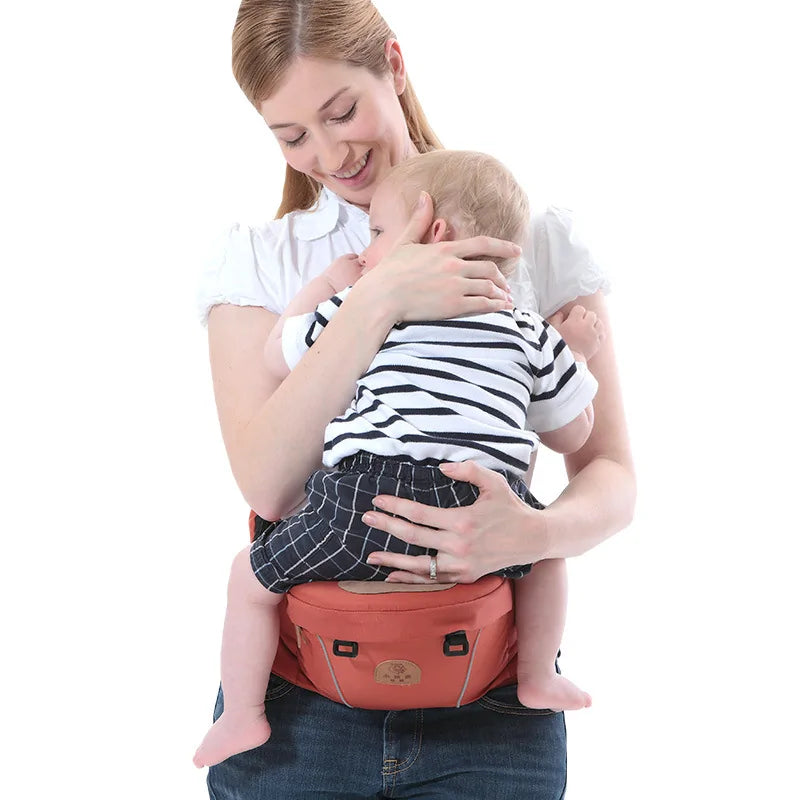 Baby Hip Seat with Storage Pack.