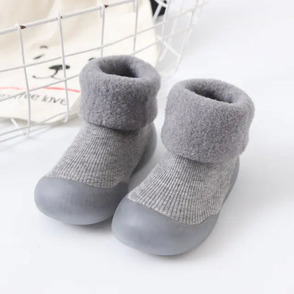 Chaussures chaussettes super chaudes pour enfants