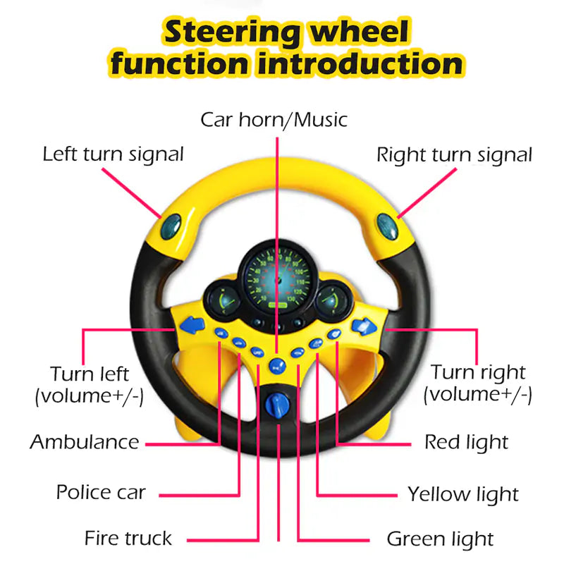 Simulation Steering Wheel Toy