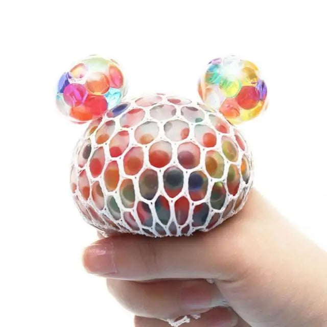 Fidget Squishy Mesh Ball Toy