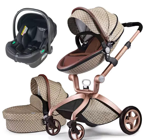 Convertible High-end Baby-Strollers 3-in-1 and 2-in-1