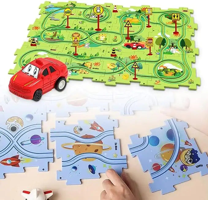 Mind-Maze Puzzle Track for Kids (25pcs)