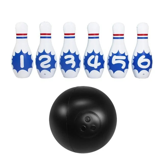 Inflatable Bowling Set for Kids