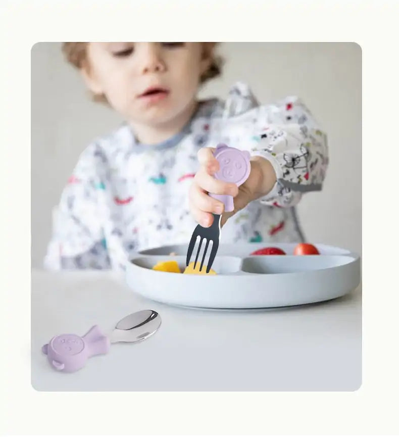 Stainless-Steel Kids' Cutlery Set