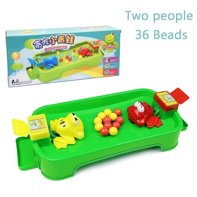 Frog Eating Beans Board Game