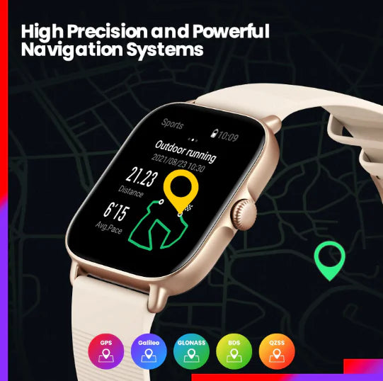 Waterproof Smart Watch with GPS