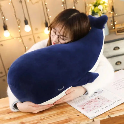 Soft Little Blue Whale Plush Toys