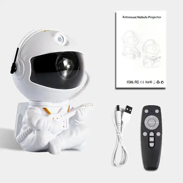 Astronaut Star Galaxy Night Light Projector For Kids' Bedroom