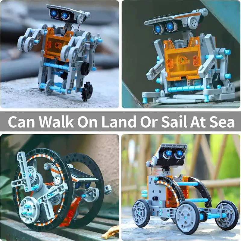 Solar-powered DIY Robot Kits