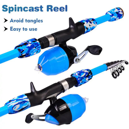 Kids Fishing Pole Set.