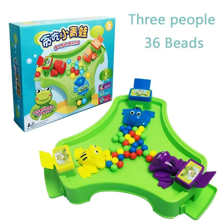 Frog Eating Beans Board Game