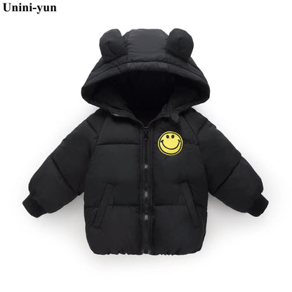 Kids Warm Hooded Coat.