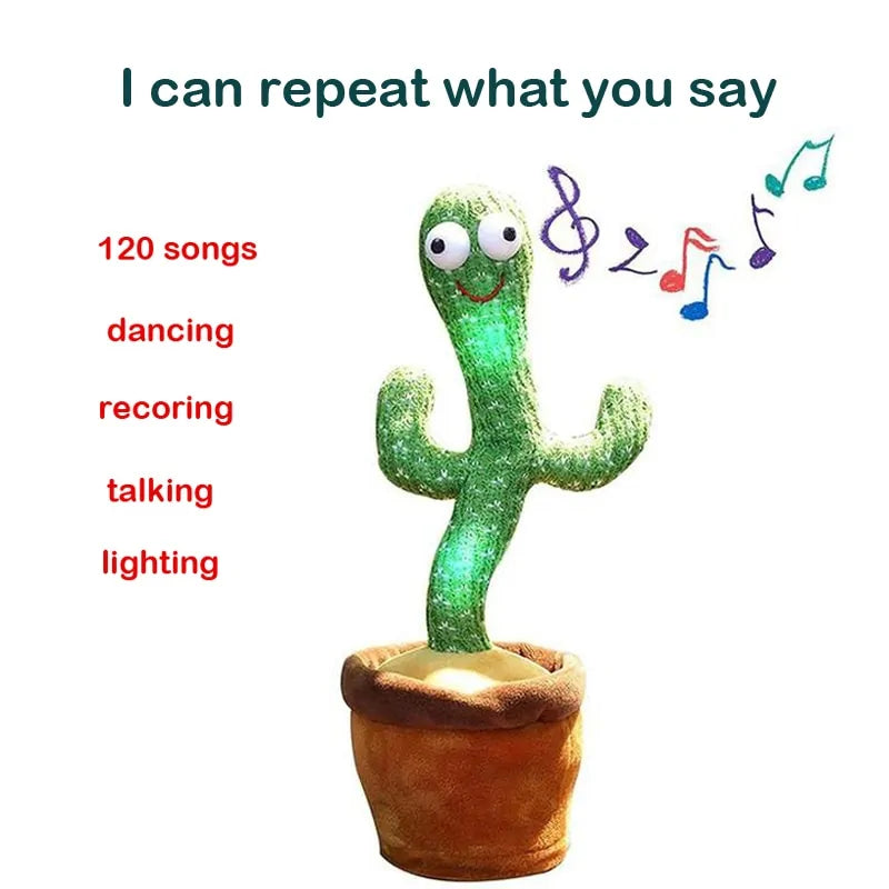 Talking Toy Dancing Cactus