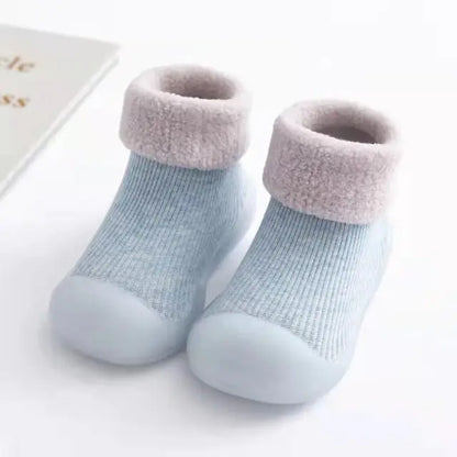 Chaussures chaussettes super chaudes pour enfants