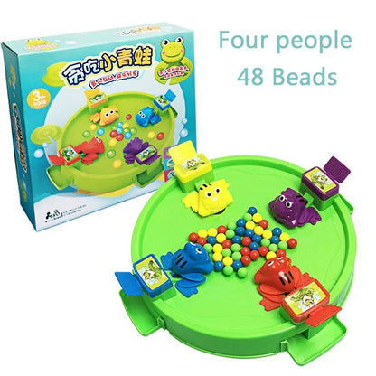 Frog Eating Beans Board Game